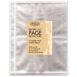 Pocket Page Refills for Brownlow Recipe Book