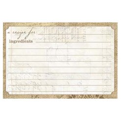 Perfect Settings Recipe Cards