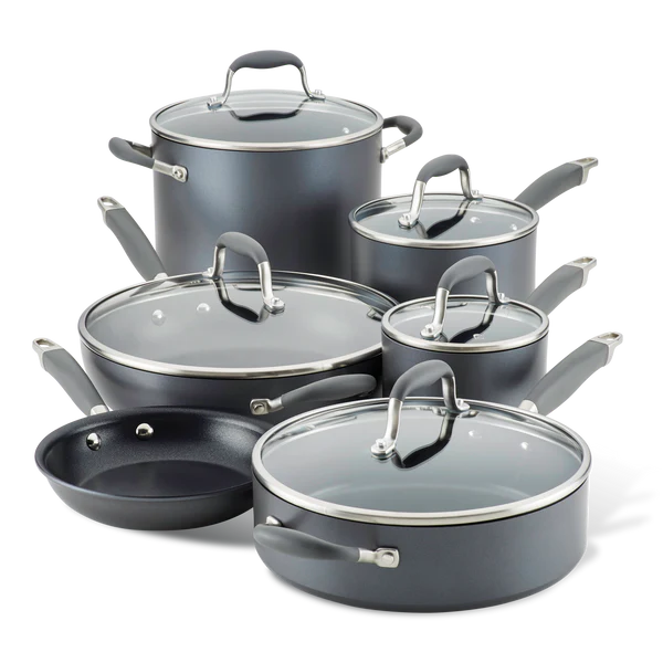 Anolon Advanced Home Moonstone 11 Piece Cookware Set - The Peppermill