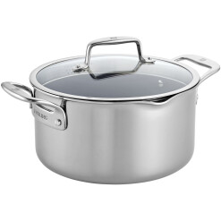 HENCKELS CLAD CFX STAINLESS STEEL CERAMIC NONSTICK 6 Quart Stockpot