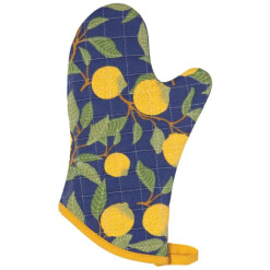 Oven Mitt Provencal Lemons