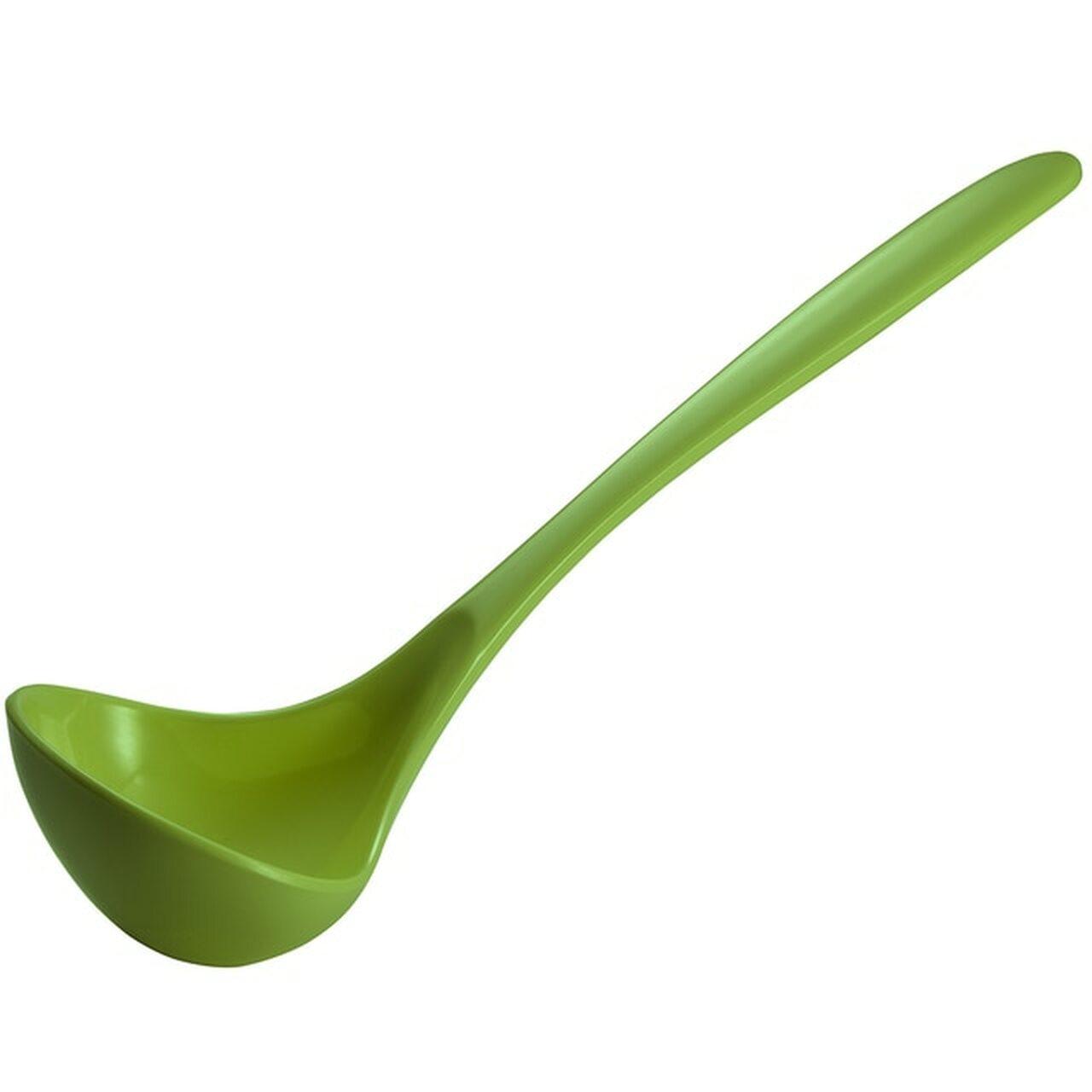 White by Gourmac Melamine Ladle 11 Overall Length 