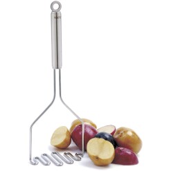 Krona Stainless Steel Deluxe Potato Masher