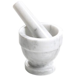 Marble Mortar & Pestle