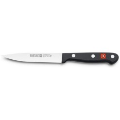 Wusthof Gourmet 4.5" Black Utility Knife