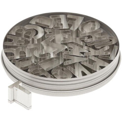 Alphabet Cookie Cutter Set 26 Piece Set