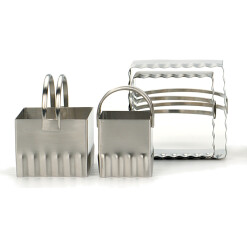 Endurance Square, Rippled Biscuit Cutters