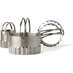 Endurance Round, Rippled Biscuit Cutters