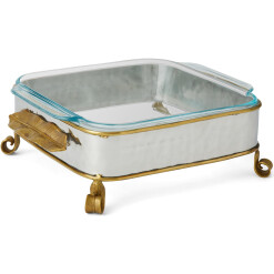 Leaf Handle Square Baker