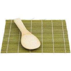 Helens Asian Kitchen Sushi Mat With Paddle
