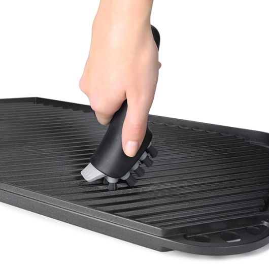 OXO Cast Iron Cleaning Brush - The Peppermill