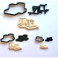 Tefillin Cookie Cutter Set