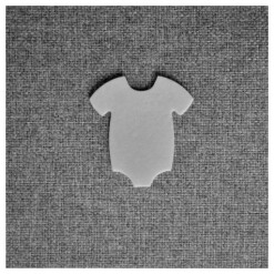 Edible Wafer Paper Baby Onesie