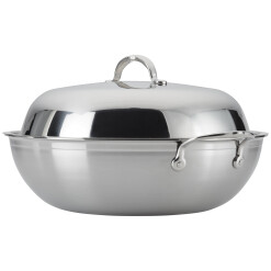 Hestan Probond 14" Forged Stainless Covered Wok