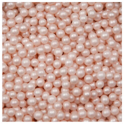 Dragees Ivory Pink Sugar Pearls 4MM