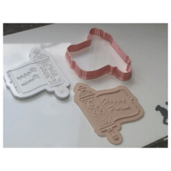 Purim Megilla Cookie Cutter and Embosser Set