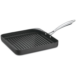 CUISINART GREENGOURMET HARD ANODIZED 11"" GRILL PAN