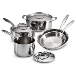 Tramontina Tri-Ply Clad Stainless Steel Cookware Set