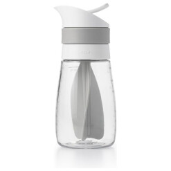 OXO Gray Twist & Pour Salad Dressing Mixer