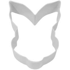 White Bunny Face Cookie Cutter