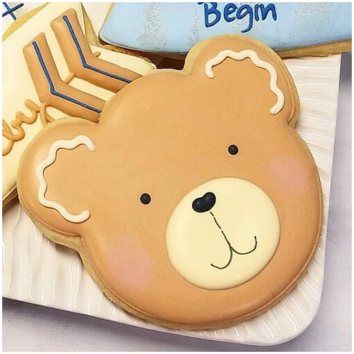 Bear Face Cookie Cutter - The Peppermill