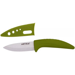 3" Green Ceramic Paring Knife