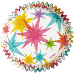 Star Burst Cupcake Liners (50 Count)