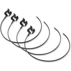 Circular Kabob BBQ Skewers (Set of 4)