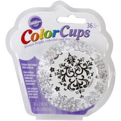 Damask Cupcake Liners (36 Count)