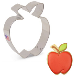 Cookie Cutter Apple Large 3.5"
