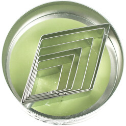 Diamond Cookie Cutter Set (6pc)