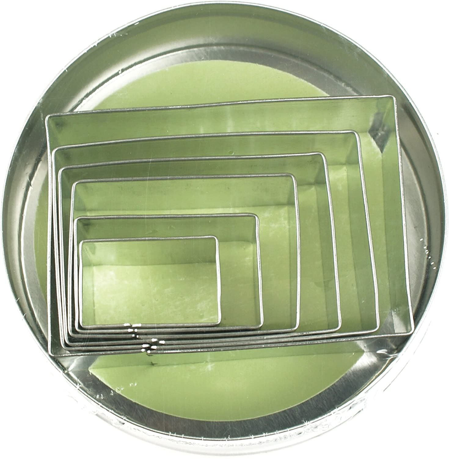 Rectangle Cookie Cutter Set (6pc) - The Peppermill