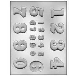 NUMBER CHOCOLATE MOLD