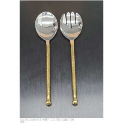 Salad Servers Gold Pateesh