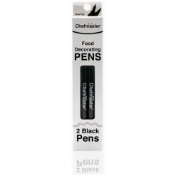 Edible Black Ink Pen Set