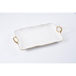 Gold Ring Large Tray