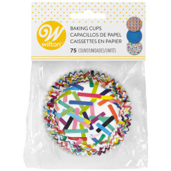 Mixed Brights Cupcake Liners (75 Count)