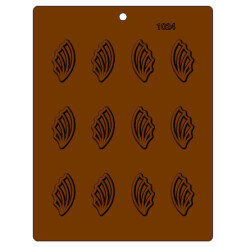 Filigree Leaf Chocolate Mold