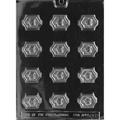 Crown Imprint Chocolate Mold