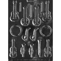 Musical Instruments Chocolate Mold