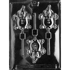 Chubby Clown Chocolate Pop Mold