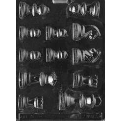 Chess Pieces Chocolate Mold