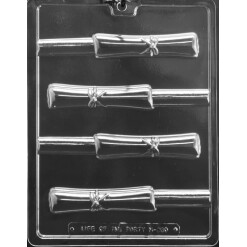 Diploma Chocolate Pretzel Pop Mold