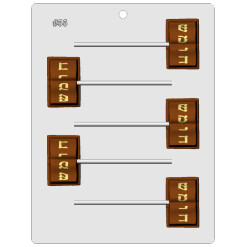 Chumash Chocolate Pop Mold