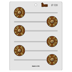 Simchas Purim Chocolate Pop Mold