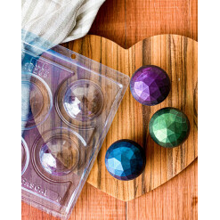 Diamond Ball Bomb 60MM Mold 3D