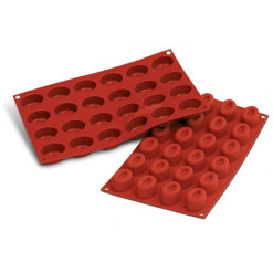 Oval Savarin Silikomart Silicone Mold