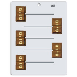 Siyum Chocolate Lollipop Mold