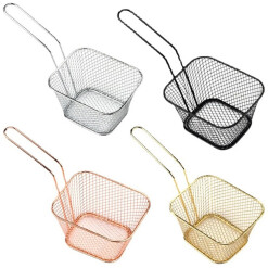 French Fry Basket Square