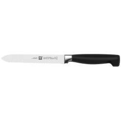 Zwilling 5" Four Star Serrated Utility Knife
